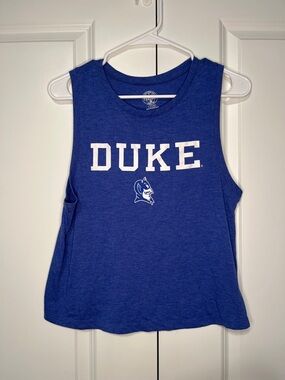 Duke Blue Devils Sleeveless Women’s Tank Top - Blue & White